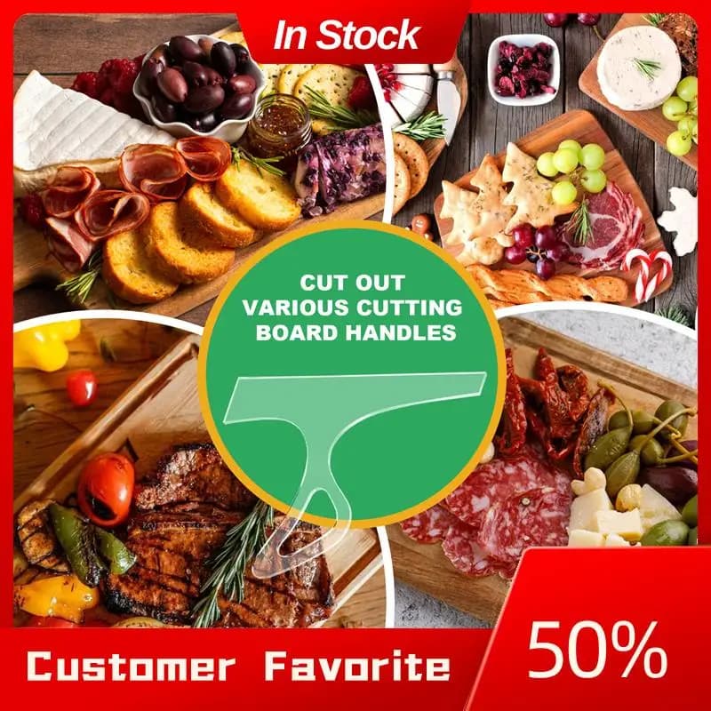 AT03 Upper charcuterie model Acrylic handle Router model for cutting edge Driving tools for straight angle tracking stencil