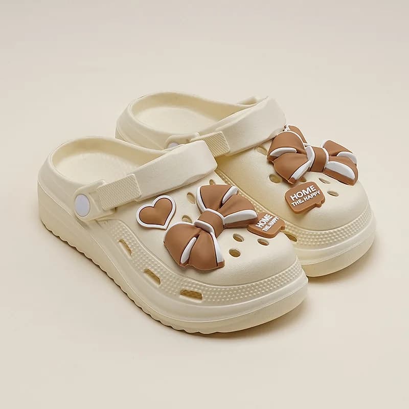 Women's Summer Sandals with Holes, EVA Beach slippers for Couples, Home Shoes, Summer Water sneaker, Women's slippers