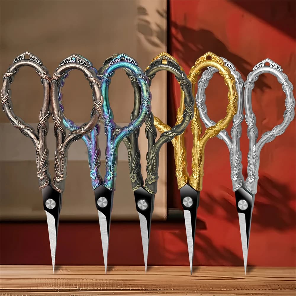 1PC, Forbici da cucito Filo da sarto Ricamo Tessuto Cucito Forbici da ricamo per uso domestico Arti fai da te Strumenti per cucire