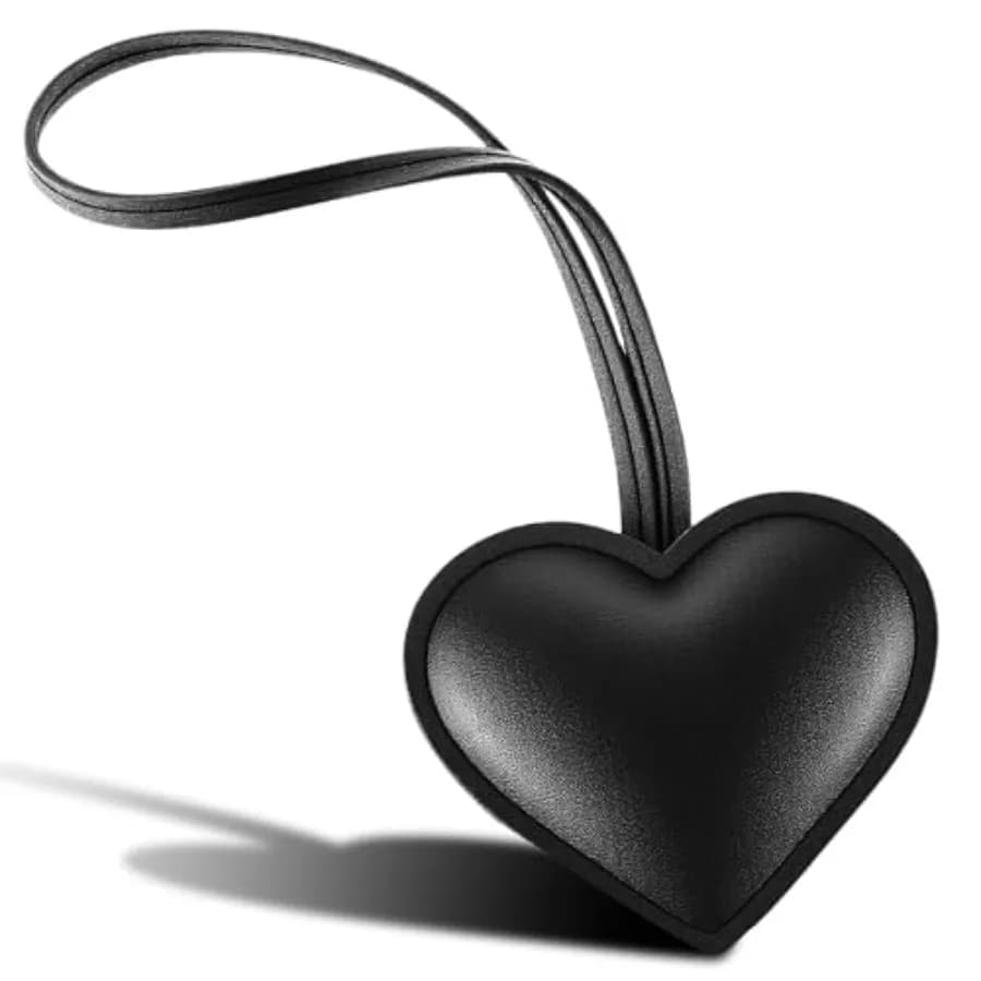 Portachiavi a Forma di Cuore per Donne, Accessori Portachiavi a Cuore, Grazioso Ciondolo per Chiavi dell'Auto, Borse e Zaini