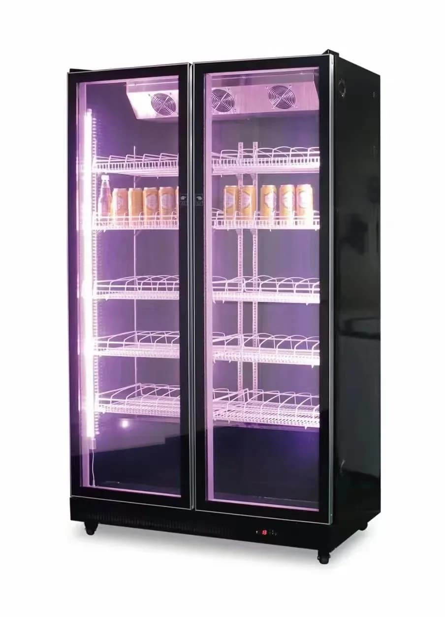 # per la vendita calda frigorifero commerciale porta in vetro refrigeratori per bevande per vino refrigeratore per vino da appoggio nel bar