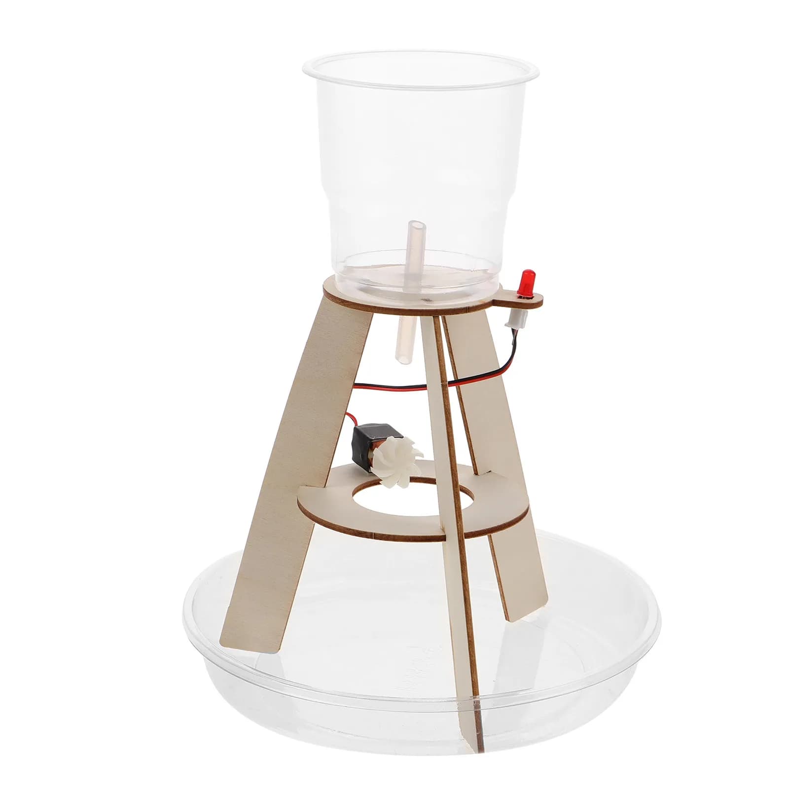 Kit Scientifico Generatore a Turbina Idraulica, Kit Educativo STEM per Bambini, Esperimento Fai-da-Te di Energia Idroelettrica, Insegnamento delle Energie Rinnovabili