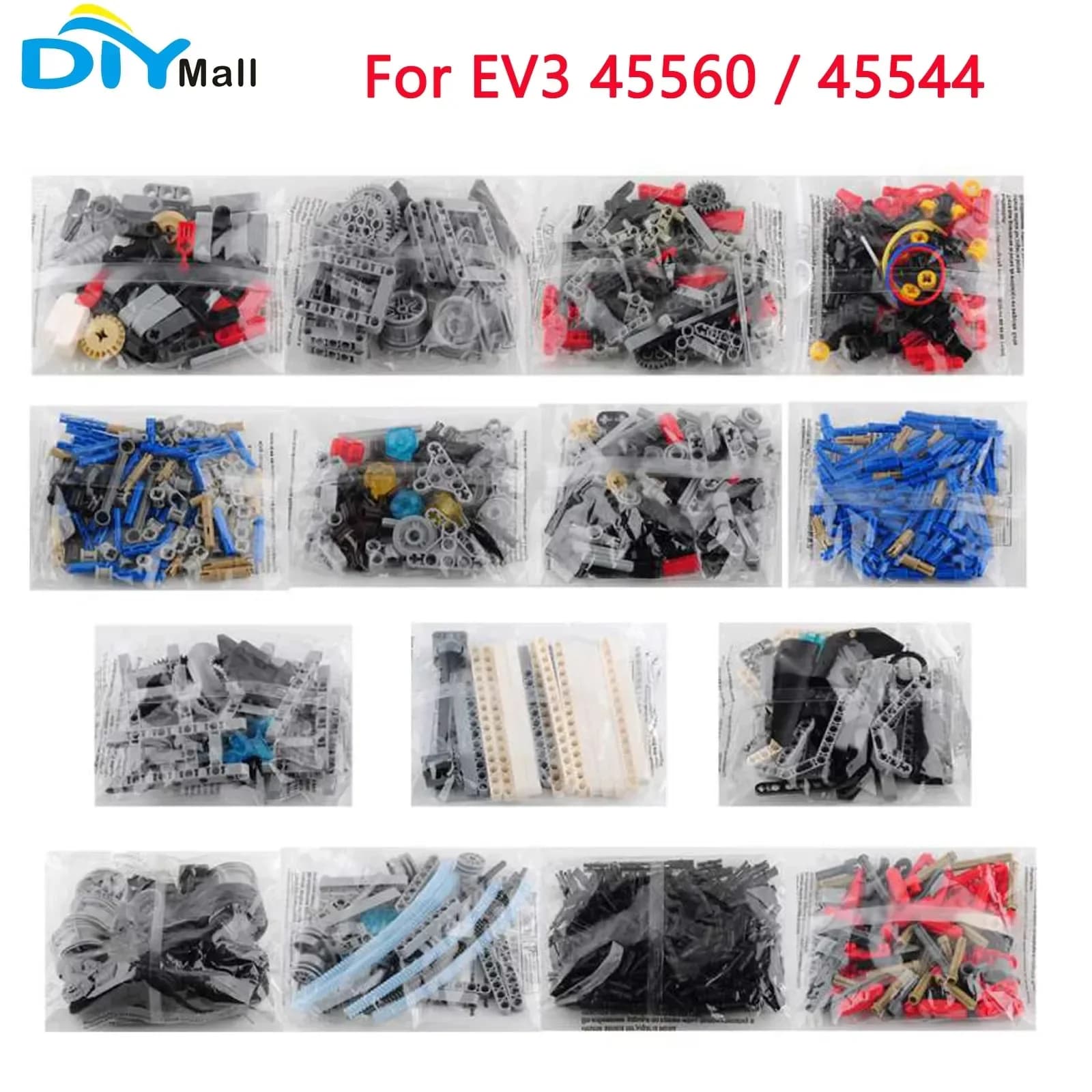 MOC Bricks For EV3 45560 45544 Core Set DIY Robot Toy Education Learning Building Blocks