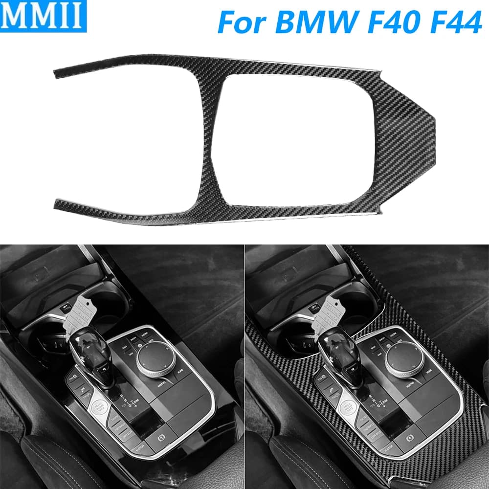 Per BMW Serie 1 F40 Serie 2 F44 2020-2024, Copertura del Pannello del Cambio in Fibra di Carbonio, Accessori Auto, Adesivo Decorativo