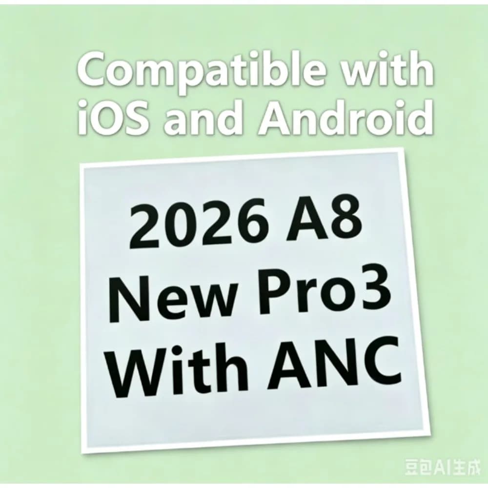 Super A3 For New 3 Pro ANC TWS Wireless Bluetooth Earphones 2 Pro Cancellation Headset Cancellation Earbuds for iOS Android