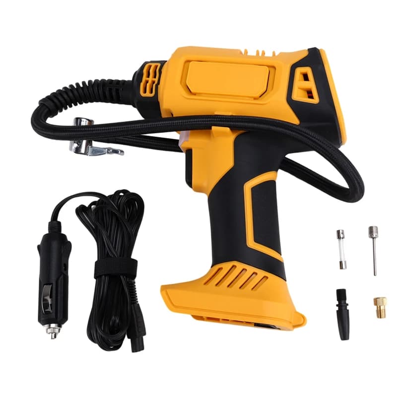 Pompa elettrica digitale senza fili del calibro del compressore d'aria del gonfiatore automatico dei pneumatici per la batteria Dewalt 18V 20V