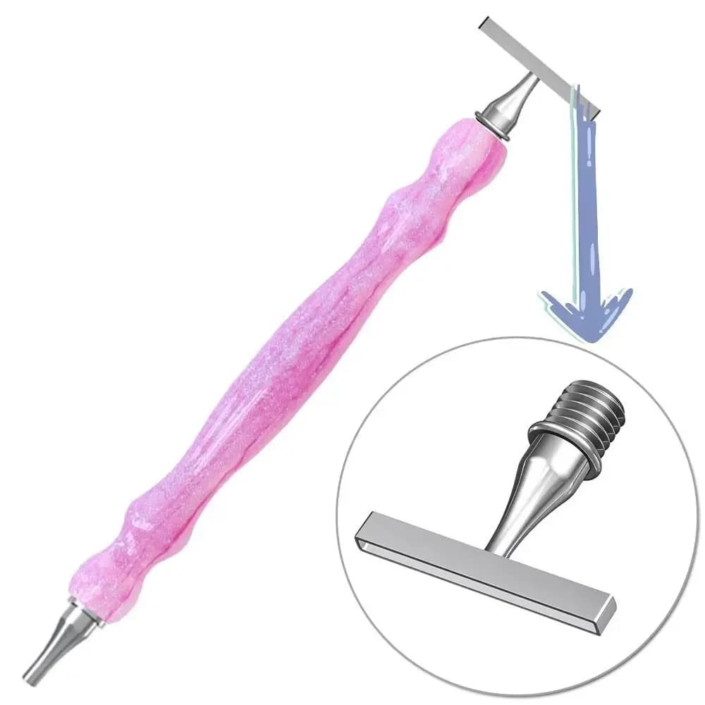 Embroidery New Threaded Bits Accessories Cross Stitch Accessories Art Pens Point Drill Pens DIY Craft Replaceable