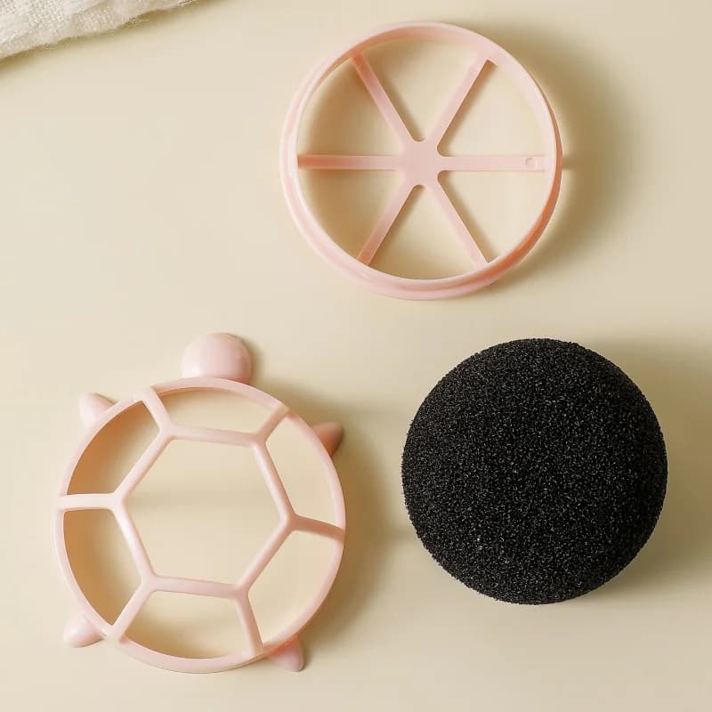 Pet Hair Remover Set Includes 2Pcs Sticky Sponges For Washing Machine Dryer Use Black Lint Catcher