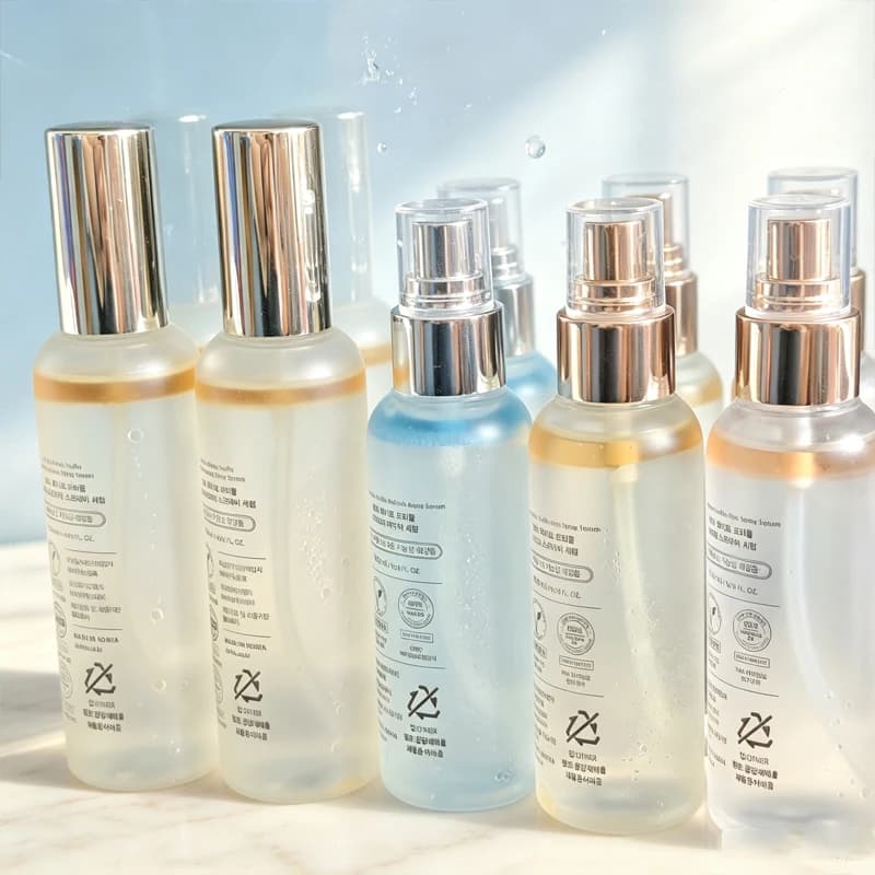 Korea 100ml White Truffle Serum Toner Moisturizing Glowing Facial Setting Spray Hydrating Nourishing Skin Care Essence Mist