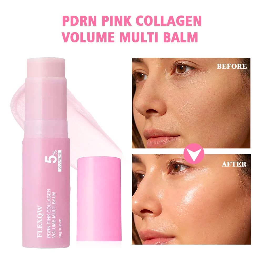 PDRN Pink Collagen Multi Effect Moisturizing Rod Anti Aging and Firming Suitable for the eyes, neck, and forehead