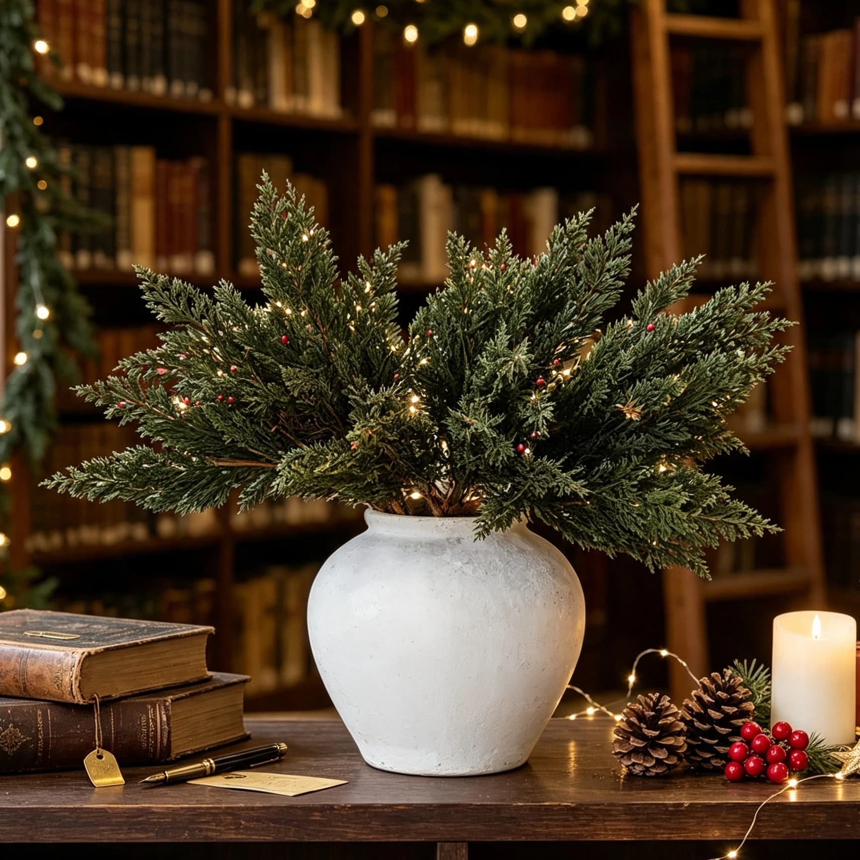 2/4pcs Artificial Plants Leaves Christmas Tree Party Home Room Table Decora Outdoor Yard Garden Wedding WreathDiy Gift Candy Box