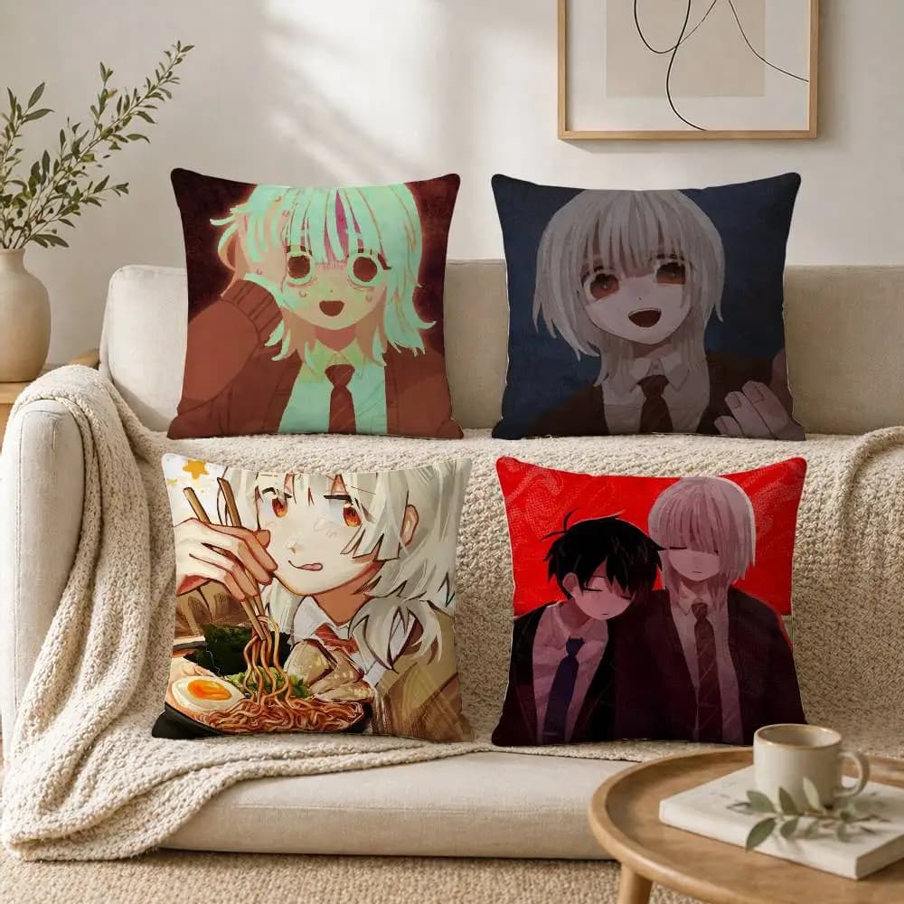 S-Saihate S-Station Game Pillow Case for Sofa Living Room Home office Decor Protective Cover