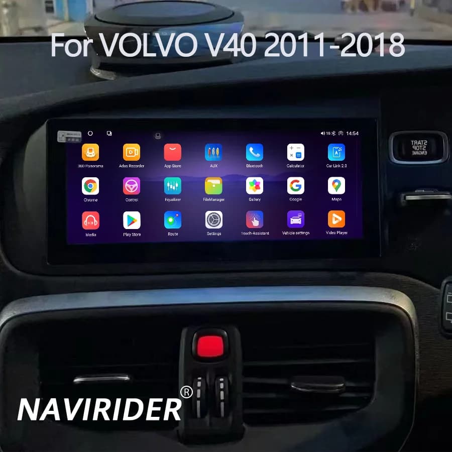 RHD 8.8" For VOLVO V40 2011-2018 Qled Screen 256GB Android Car Radio Multimedia Video Player Navigation GPS Carplay Head Unit