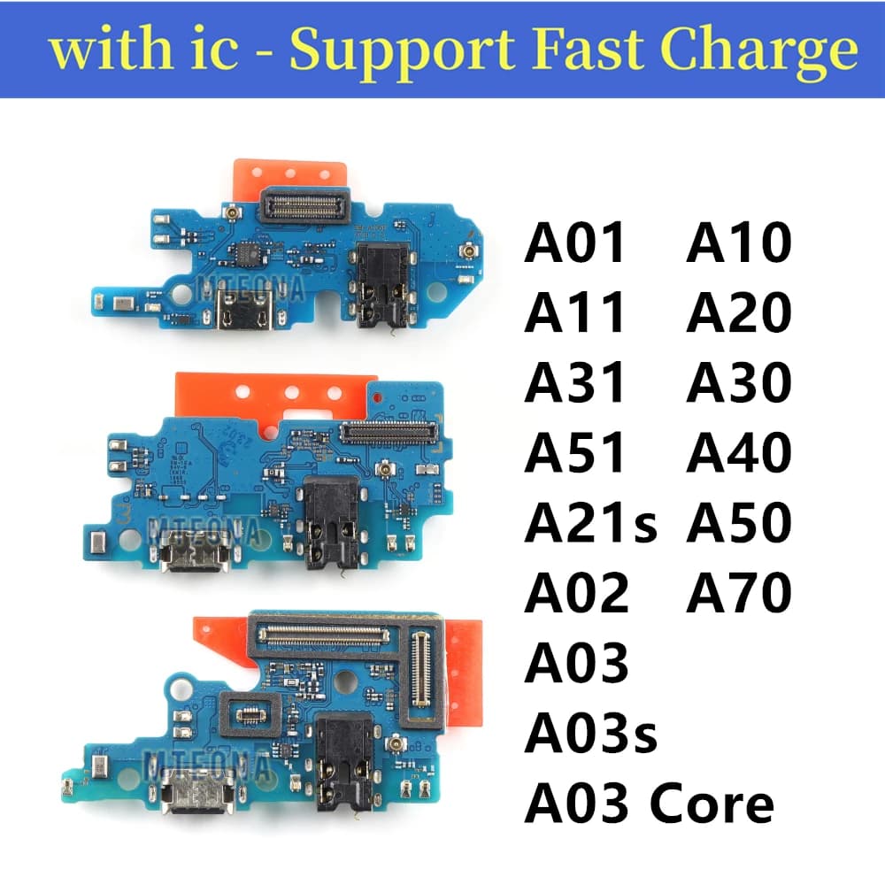 Connettore Dock USB per Ricarica Samsung A02 A11 A31 A51 A21s A03 A03s A10 A20 A30 A40 A50 A70 - Cavo Flex Scheda di Ricarica