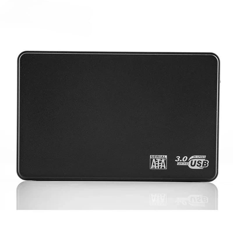 T22 2.5" SATA HDD Enclosure ABS External Mobile Hard Drive Case For SSD External Storage Equipped With USB3.0/2.0 Cable