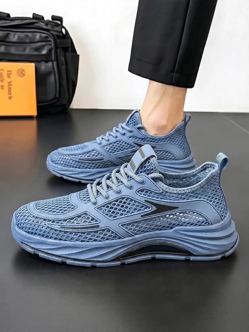 Men's Summer 2026 New Style Casual Sports Shoes Breathable Mesh Thin Hollow out Versatile Comfortable Anti-Odor Sneakers