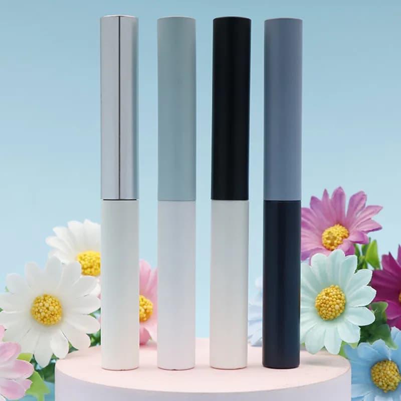 Ingrosso 10-100 Pezzi Flacone Vuoto per Mascara 6ml, Contenitore per Liquido per la Crescita delle Ciglia, Pennello Fine, Flaconi Cosmetici Ricaricabili