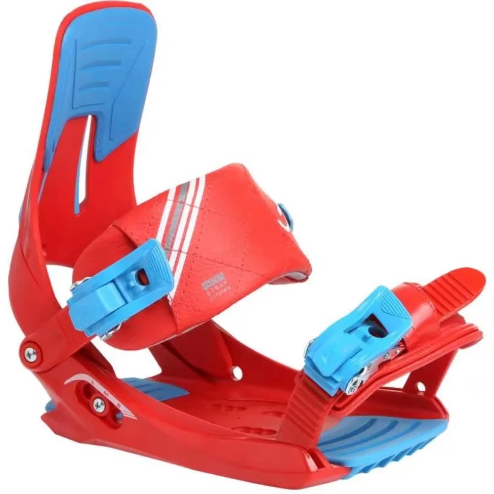 Raccoglitori per snowboard in carbonio per principianti, rilegatura per snowboard per tutte le montagne con assorbimento degli urti regolabile a sgancio rapido