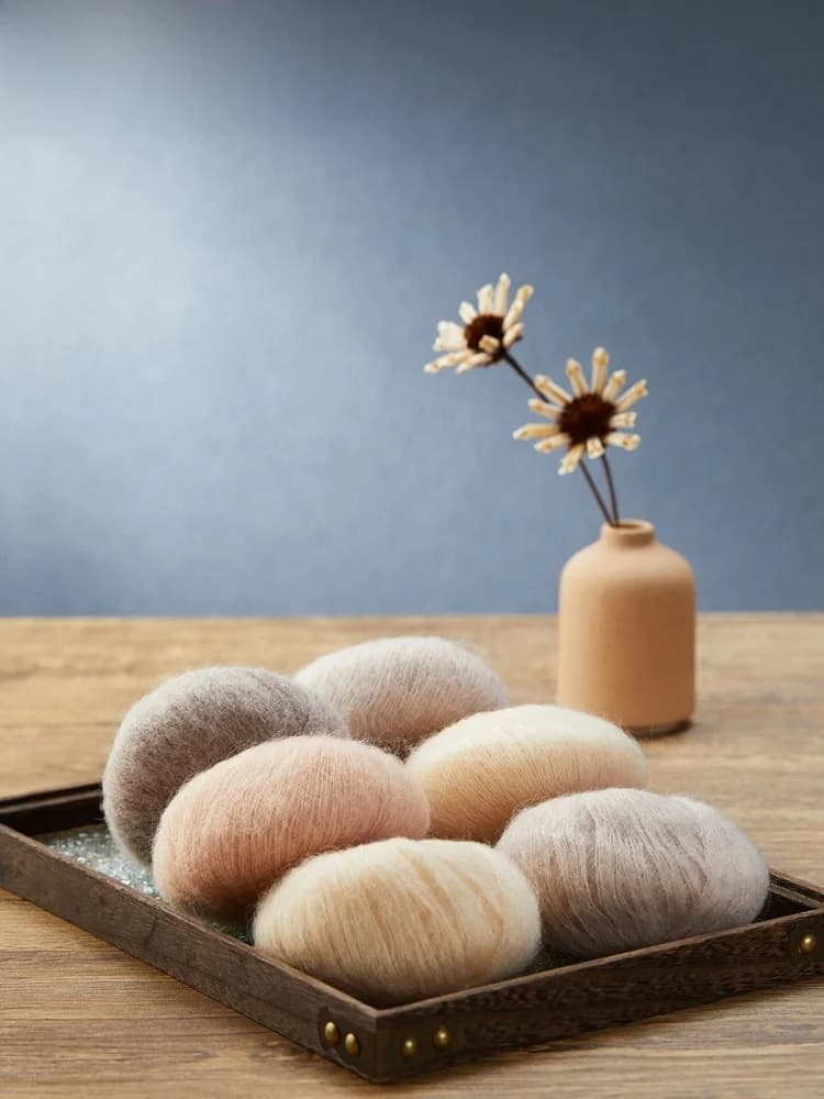 Hand Knitted Camere Yarn Ball Women's Scarf Yarn 20g Fine Yarn Crochet Needle Yarn Ball for Sweater ing Faion Accories