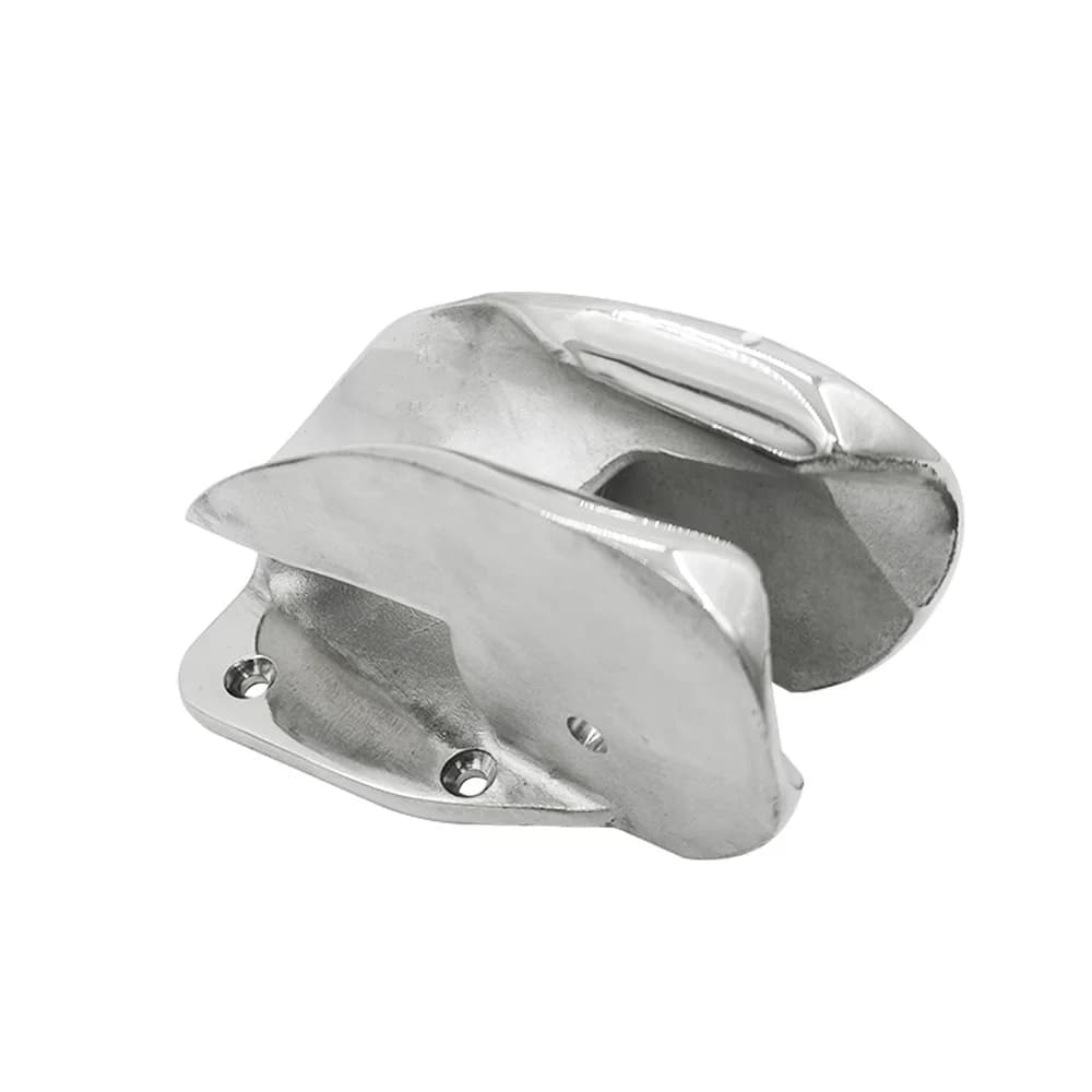 ISURE MARINE Paratelaio in acciaio inossidabile per hardware marino per accessori per barche a rulli di prua per catena e ancoraggio per tubi