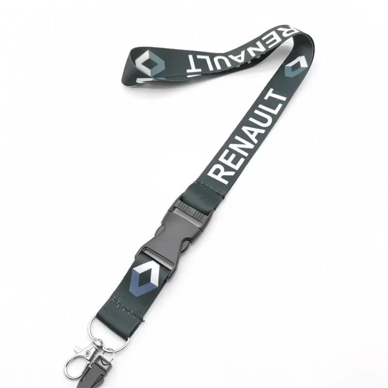 Car Sticker Neck Straps Lanyard Key Cell Phone Work ID Card Hanging Rope For Renault Megane 2 3 4 Twingo Clio Talisman Captur Sa
