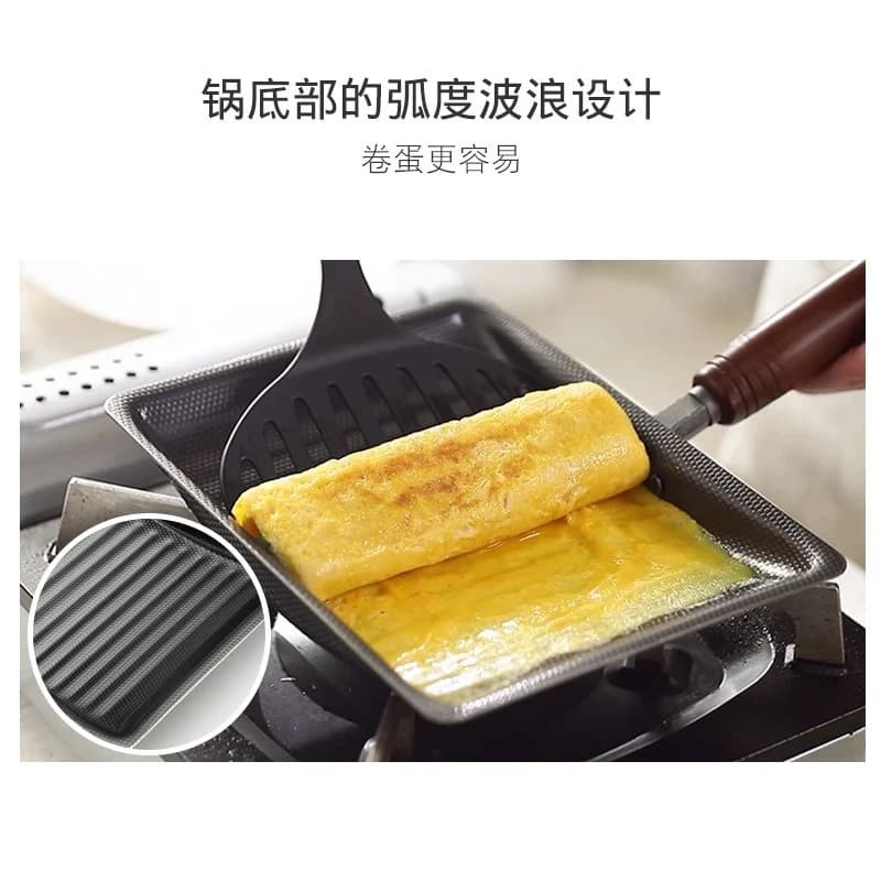 Omelette Pan, Egg , Non-stick Coating, Rectangle Frying , Frying , High Quality Pancake Pot