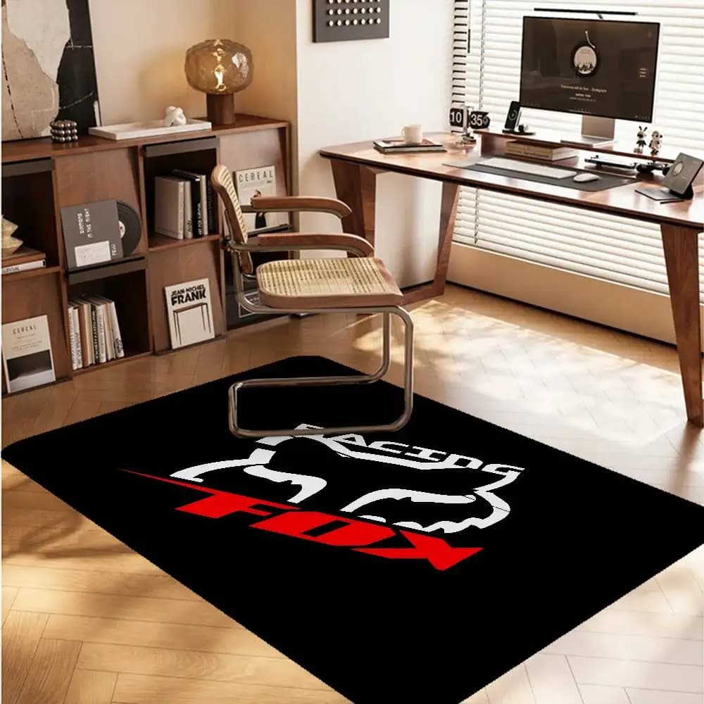 F-FOX M-Motorcycle Logo Floor Carpet Nordic Style Home Doormat Bathroom-Toilet Mats Bedroom Hotel Decor Mat