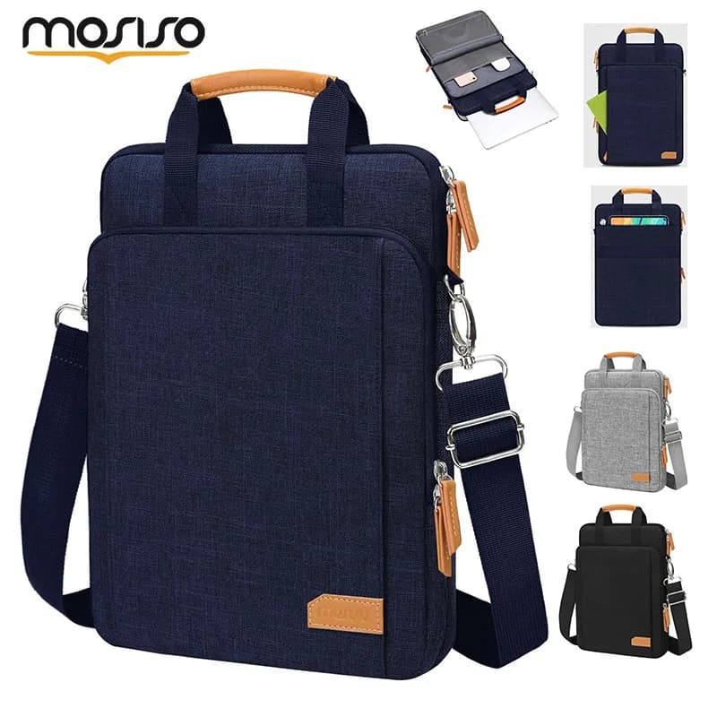 Borsa a tracolla per laptop per MacBook Air Pro 13 13.3 14 15 15.6 16 pollici M5 M4 M3 M2 M1 Custodia HP Dell Lenovo Asus Borsa a tracolla per notebook