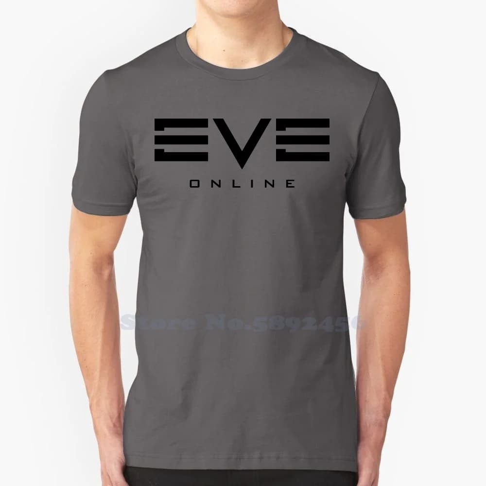 EVE Online Abbigliamento unisex 2023 T-shirt grafica con logo del marchio stampato streetwear