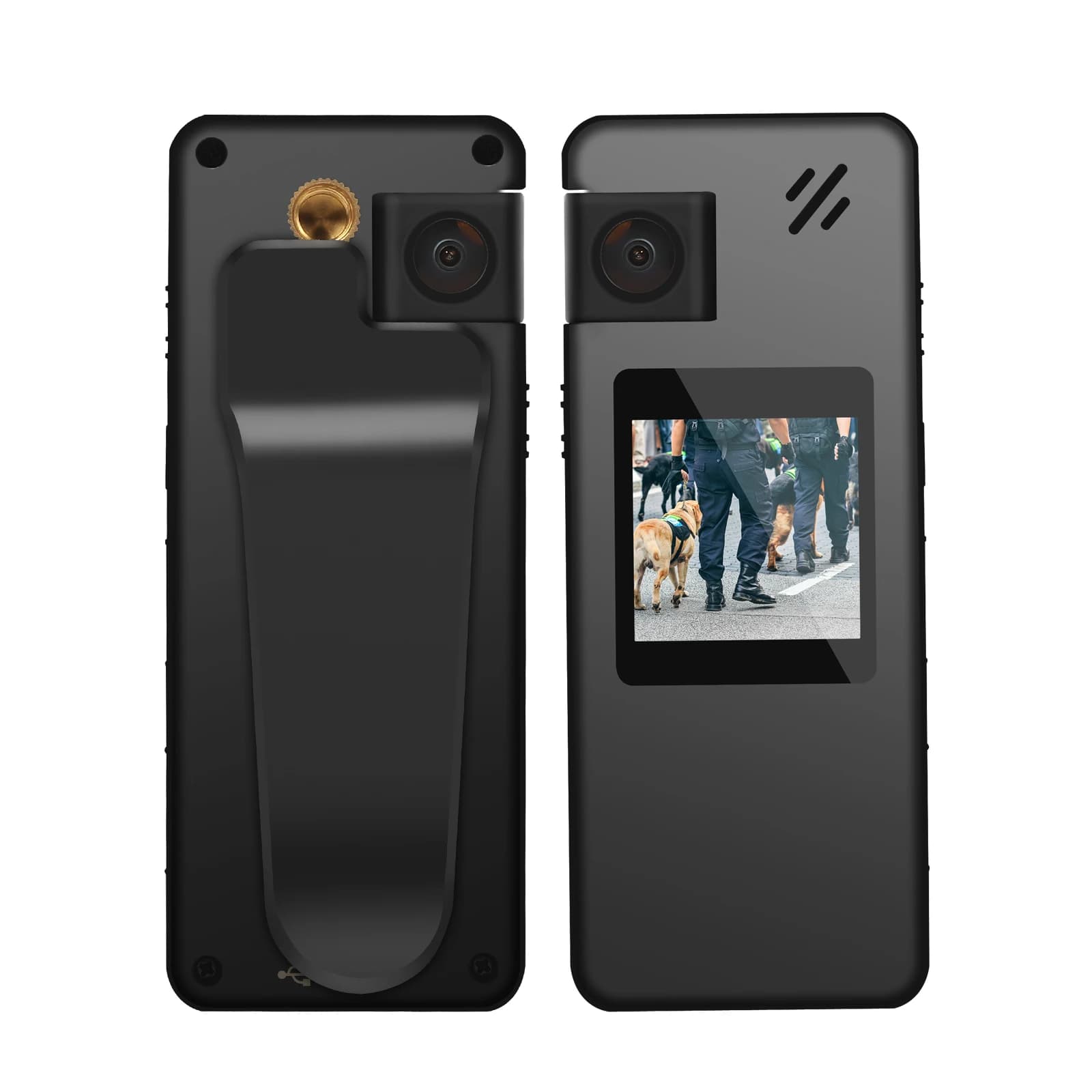 Vandlion A32 Mini Body Worn Camera 1800mAh Large Battery Life 1.3" HD Screen Night Vision 1080P Video Recording Webcam Sports DV