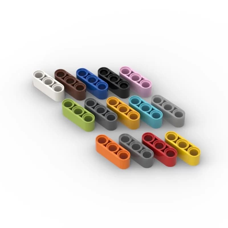 50 pz MOC Parti 32523 41482 High-tech Liftarm Fascio 1x3 Spessore Compatibile Mattoni FAI DA TE Building Block Particelle Kid Cervello Giocattolo Regalo
