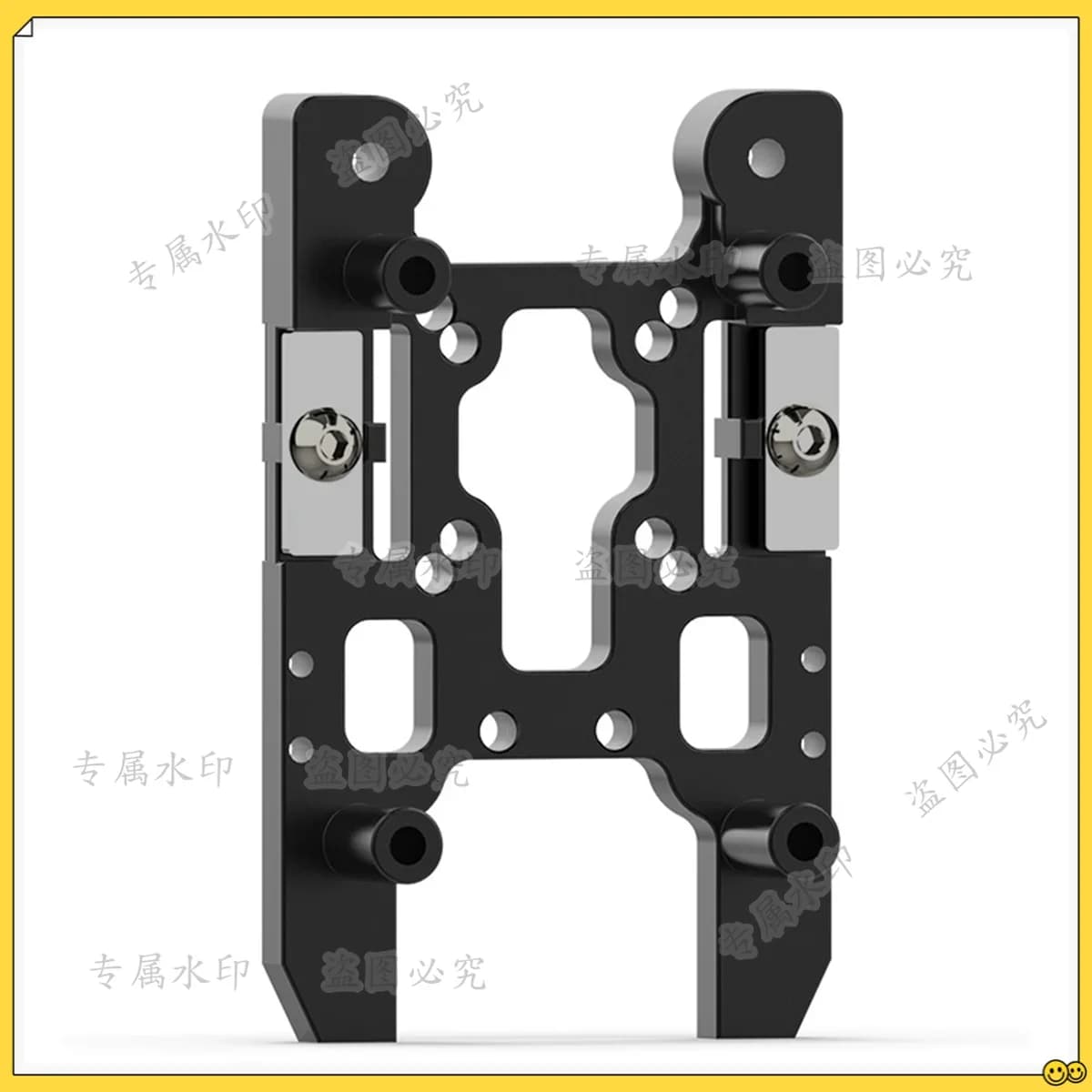 Cartographer IDM Scanner Levelling Sensor CNC Metal Bracket for 2.4/Trident 3D Printer Beacon 6061Aluminium