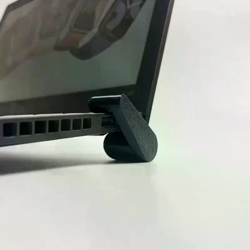 Portable Laptop Cooling Stand Ventilated Heat Dissipation Invisible Elevated Holder Universal Notebook Accessory 1Pair