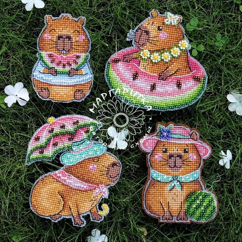 BXT94 Decorazione Decorazioni per la casa Homfun Craft Natale Punto croce Set Contati Kit punto croce fai da te Magneti frigorifero frigorifero