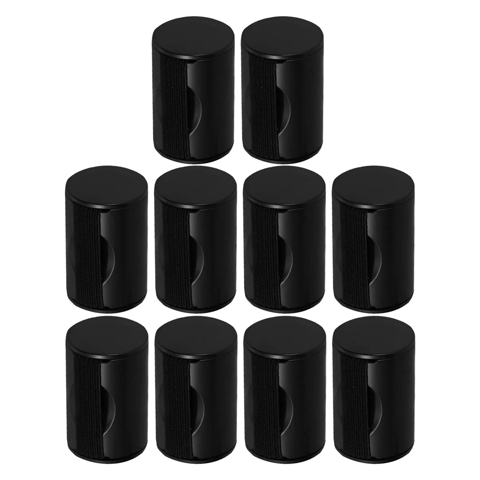 Set di 10 Shaker a Forma di Uovo, Strumento a Percussione per Chitarra, Ukulele, Rumba, Musica Latina, Jazz e Folk, Portatile e Resistente, Potenziatore di Ritmo