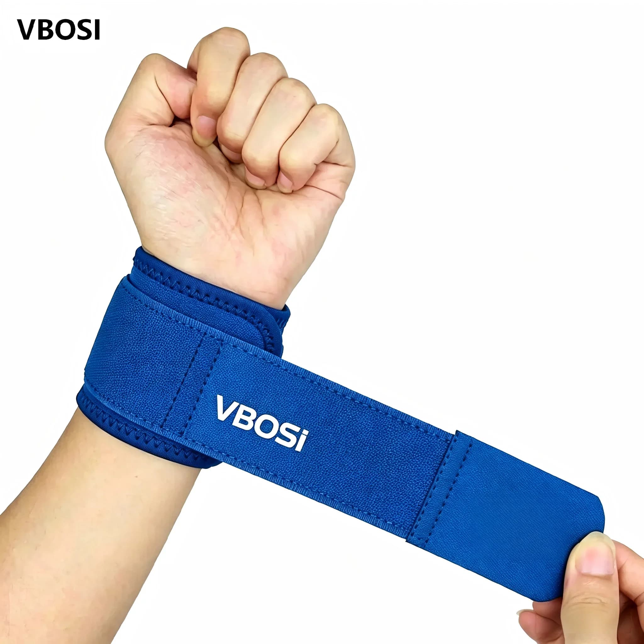 Fascia Elastica Unisex per Polso, Protezione per Sollevamento Pesi, Supporto per Palestra e Fitness, Cinturino per Bilanciere