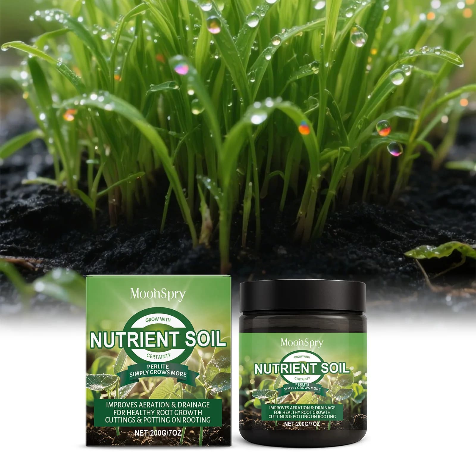 Ammendante Leggero per Terreno, Naturale e Traspirante, per Giardino e Fiori, Ideale per Semina e Trapianto di Piantine ​ Promuove la crescita delle radici