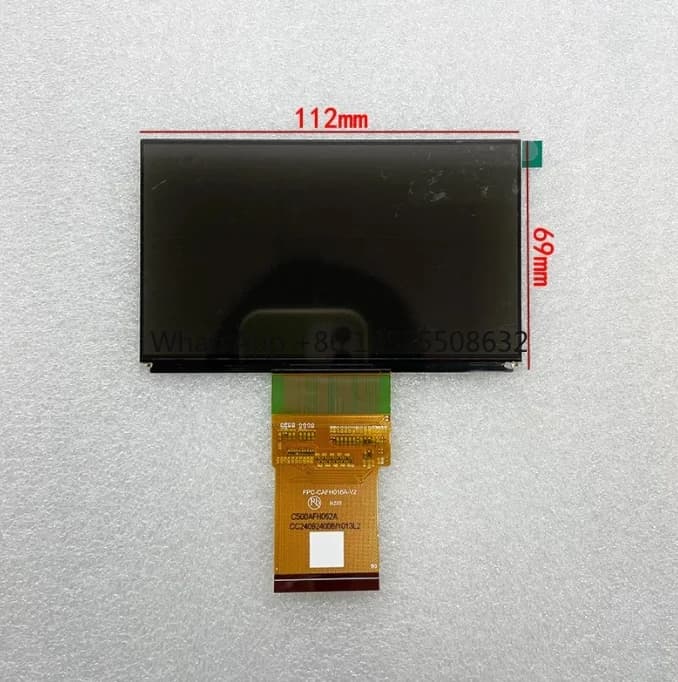 New LCD PANNEL for FPC-CAFH016A-V2 C500AFH062A Display Screen Projector LCD screen Matrix Diy Projector