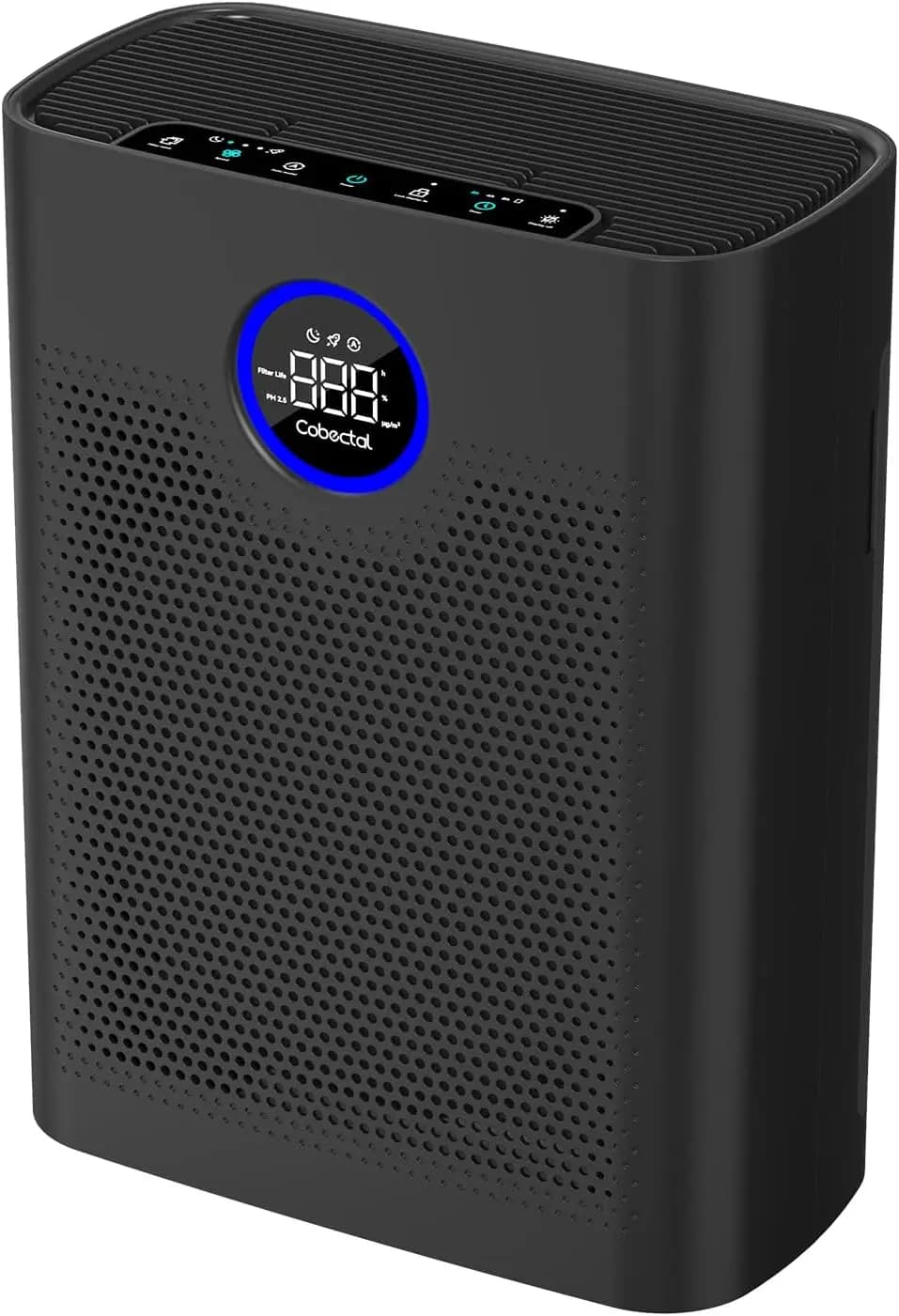 Purificatore d'Aria per Grandi Ambienti con Filtro HEPA H14, Sensore PM2.5, Funzione Aroma per Casa e Ufficio