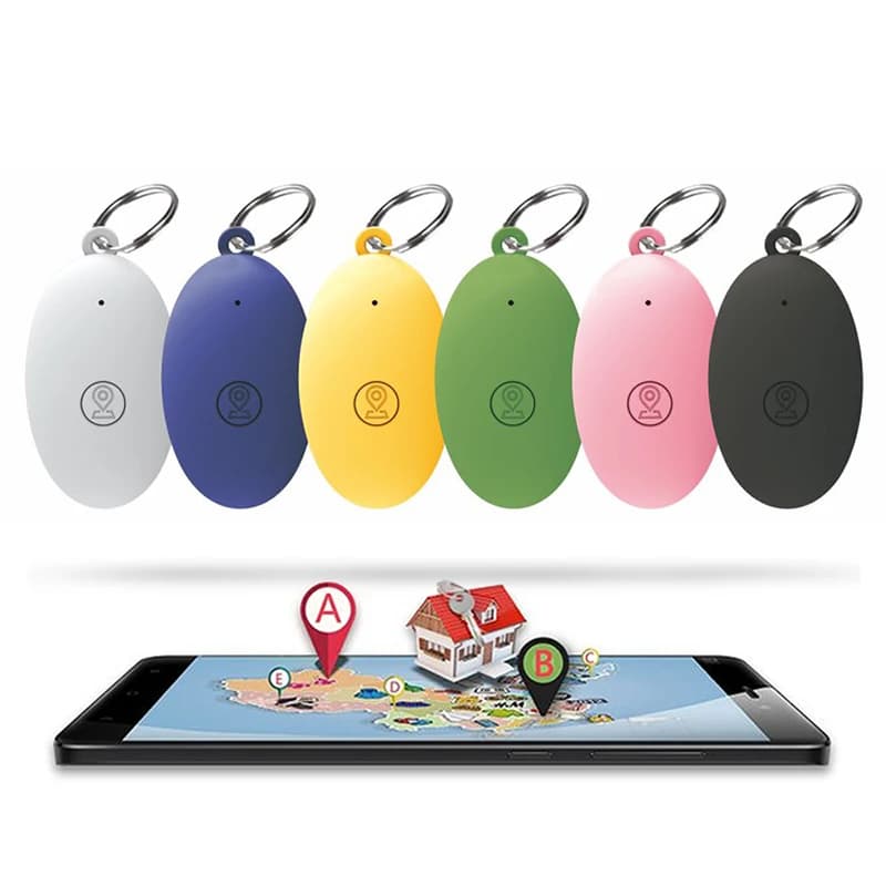 Mini Localizzatore GPS Bluetooth 5.0 Anti-Smarrimento per Animali Domestici, Bambini, Borse, Portafogli - Compatibile iOS e Android - Accessorio Smart Tag Finder