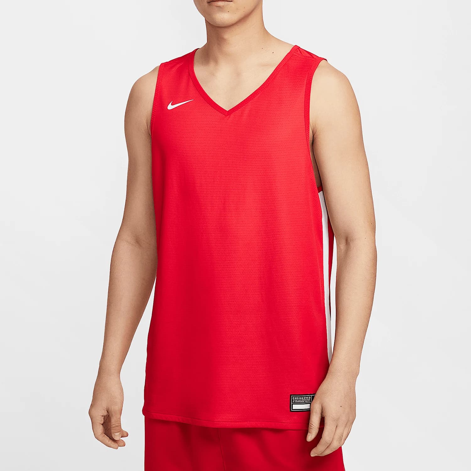 T-shirt senza maniche a doppia faccia per allenamento di basket da uomo Nike Authentic Sports IB8827-657