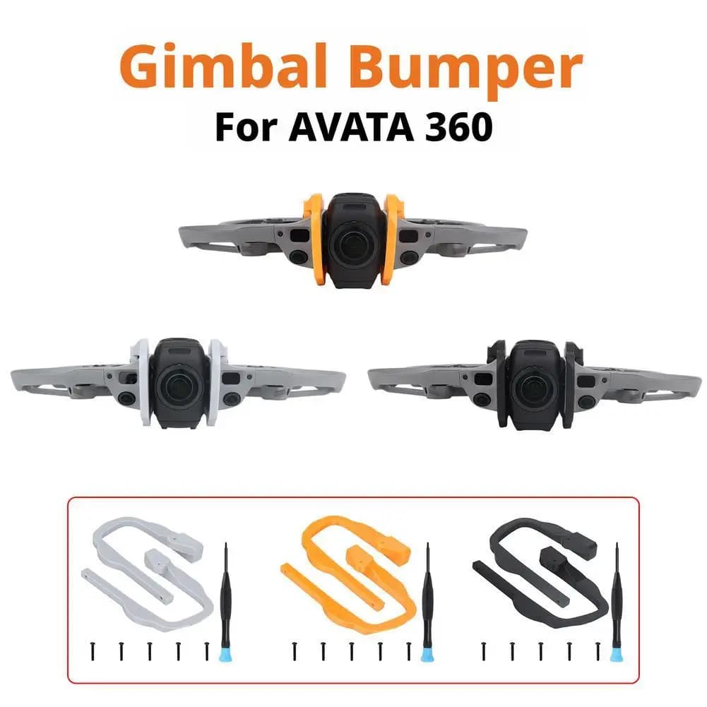Protezione per Gimbal e Lenti per DJI Avata 360, Antiurto e Antigraffio, Protezione Leggera in Plastica, Accessori per Droni con Viti
