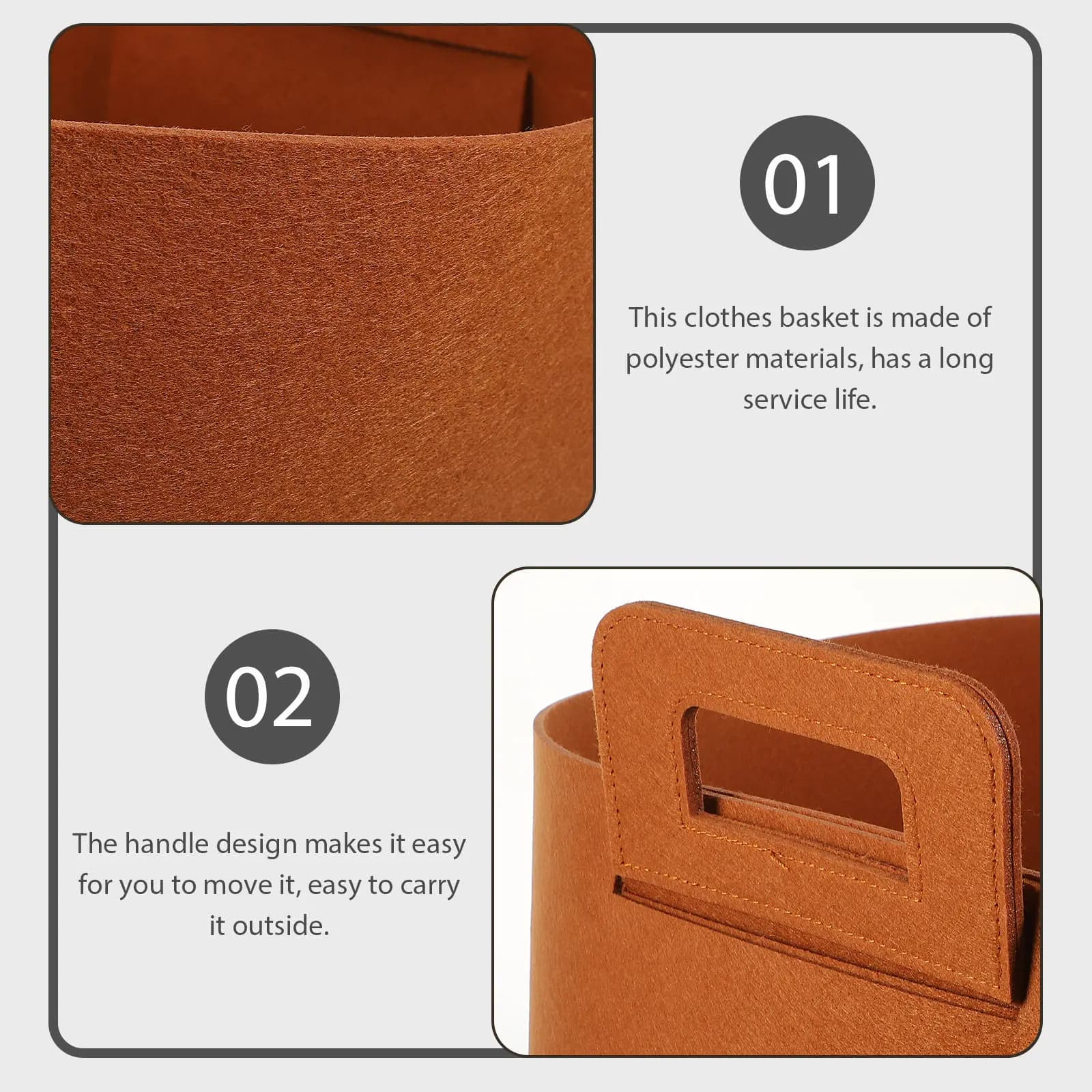 Cesto Portabiancheria Pieghevole Portatile in Poliestere Traspirante Leggero per Camera da Letto Bagno Dormitorio Asilo Armadio