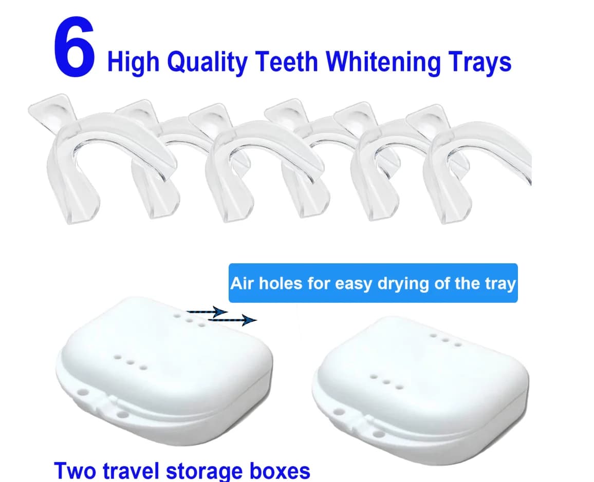 Dental trays for teeth whitening with silicone mouth protection Prevent night teeth grinding Bearing Protect the gums Teeth whitening Protects Protects