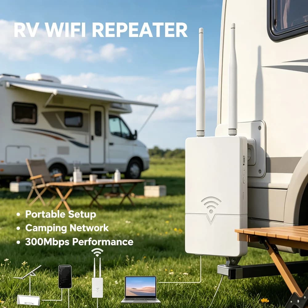 Starlink WiFi Extender for Gen 3 Router,WiFi Repeater,300Mbps wifi antenna long range Signal Coverage,IP65 Waterproof,Farm/Yard