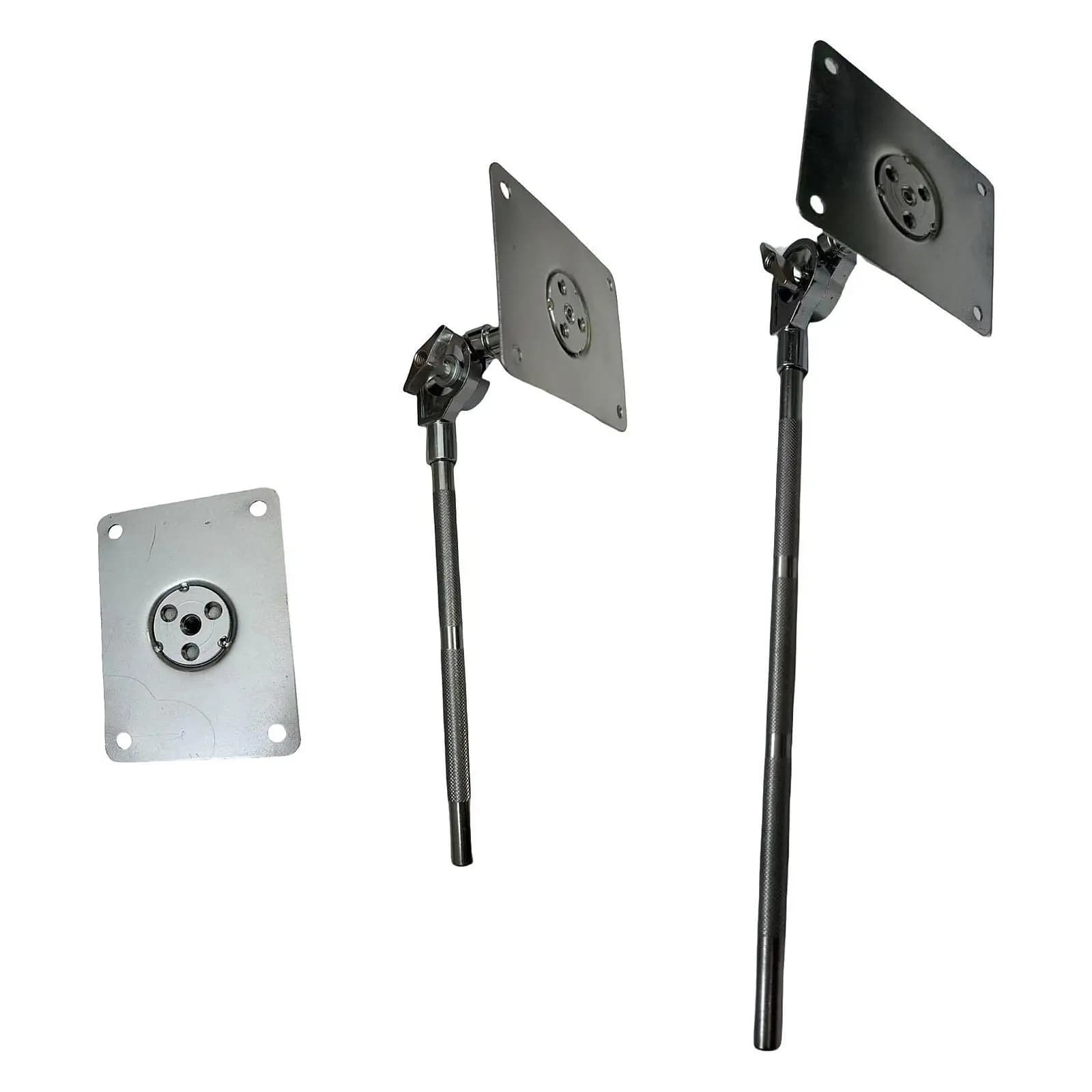 Supporto per Pad Silenzioso Leggero e Regolabile in Metallo, Supporto Portatile per Pad da Batteria, Supporto per Pad da Pratica Silenzioso
