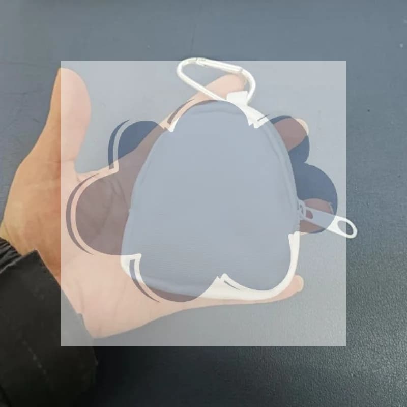 1Pcs Tactical EDC Pouch Key Wallet Holder Men Coin Purses Pouch Bag Keychain Zipper Pocket Outdoor Key Bag