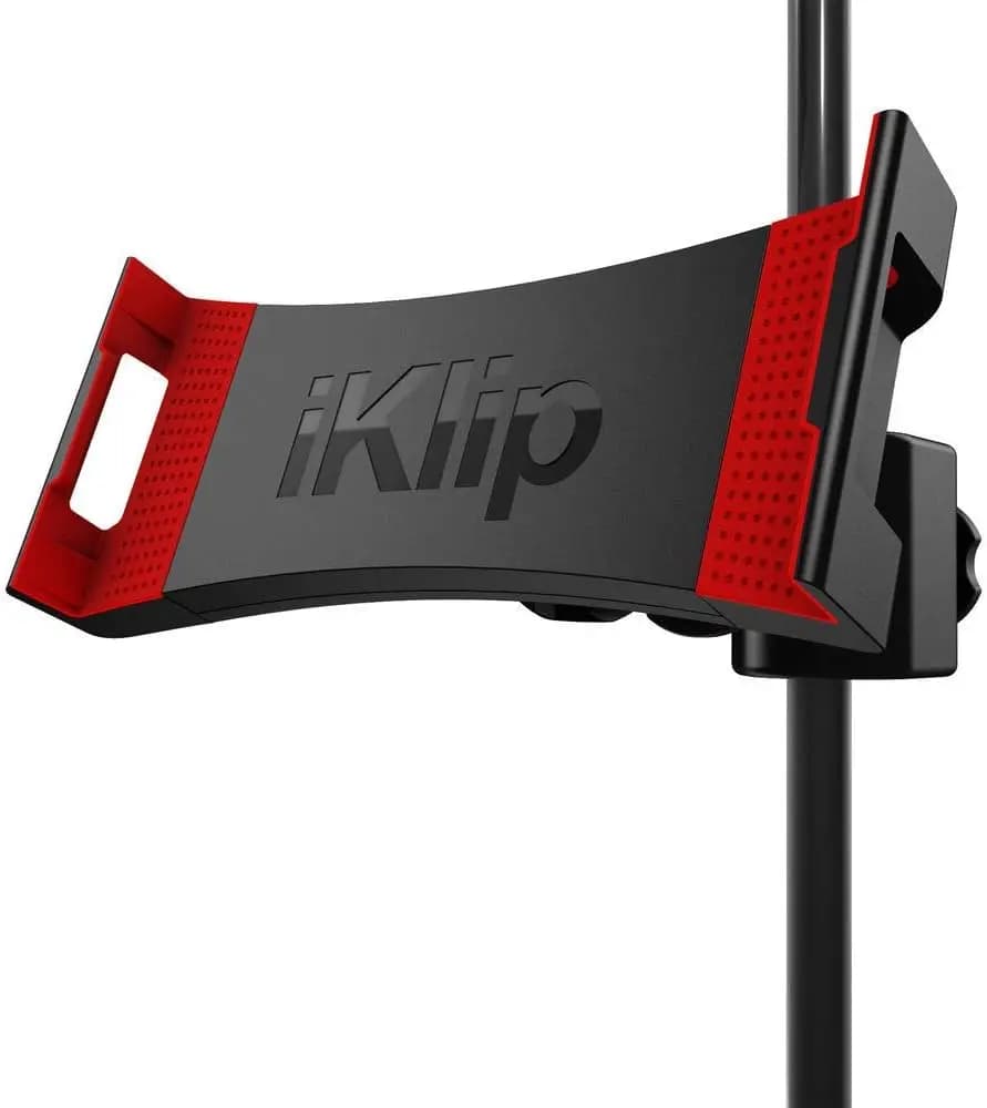 Supporto universale per tablet per supporti per microfono, regolabile a 360° ° Girevole, adatto per iPad da 7" a 12,9" e tablet Android