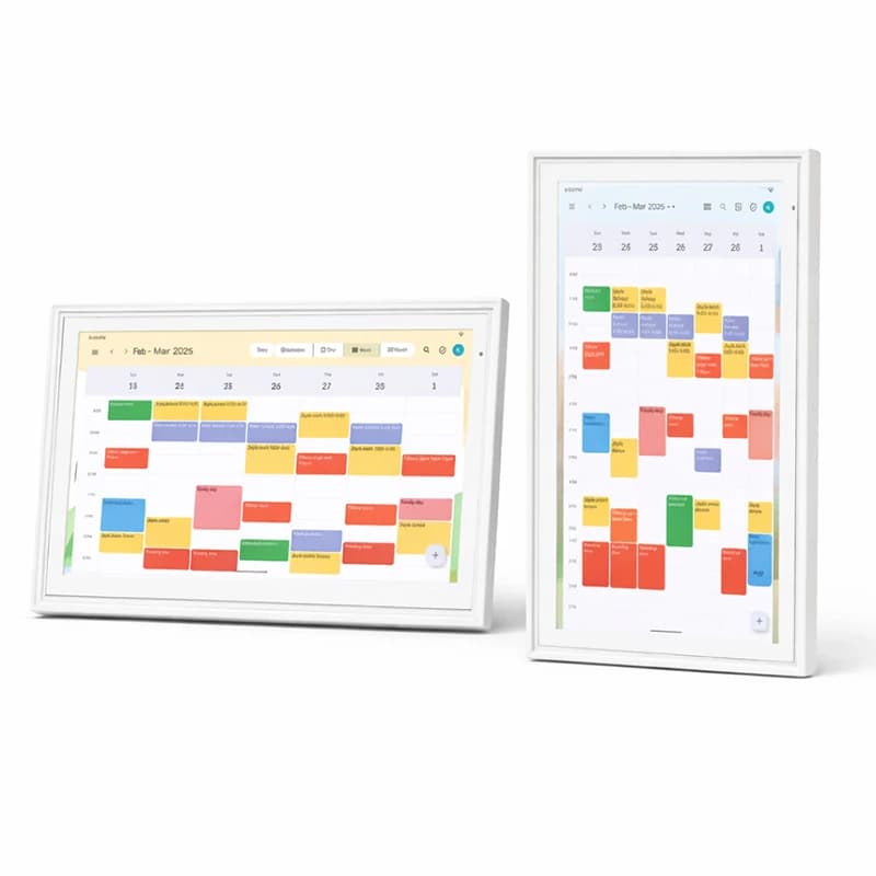 15.6 Inch Android 14 Touch Screen Smart Digital Photo Frame Ag Anti-Glare Display Digital Calendar Planner Wifi for Family