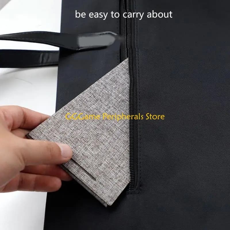 Supporto per cuffie pieghevole U55B per desktop in tessuto che offre protezioni delicate dal tocco, supporto stabile e portatile